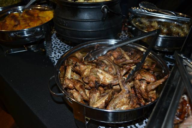 Beautifully presented food